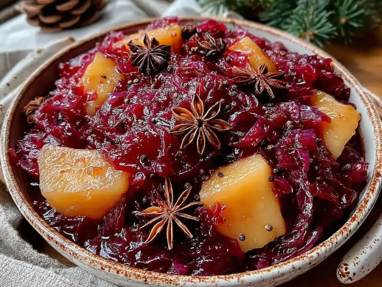 Weihnachts Rotkohl mit Apfel: 1 Trick für das beste Ergebnis 4 Weihnachts Rotkohl mit Apfel preparation steps