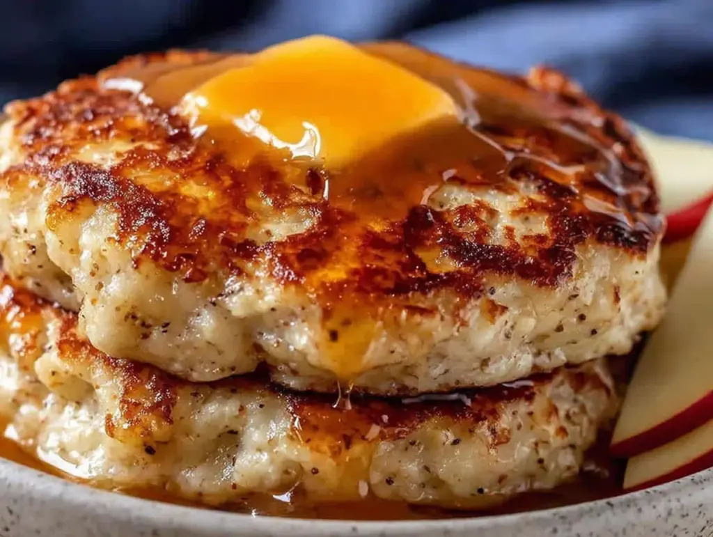 zuckerfreie Hafer Pancakes - featured image